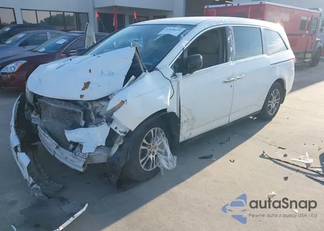 2013 Honda Odyssey Ex из США, поврежденный, VIN 5FNRL5H49DB024761